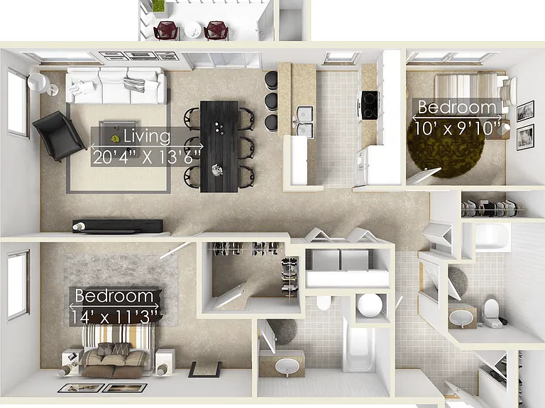 Four Lakes Apartment Homes — Photo 52