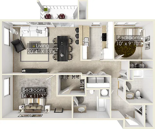 Floor plan MADRONA