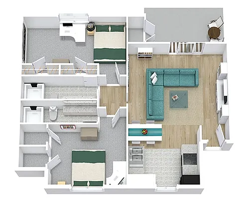 Floor plan B1