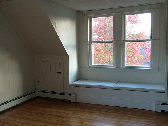 Window seat in living room
