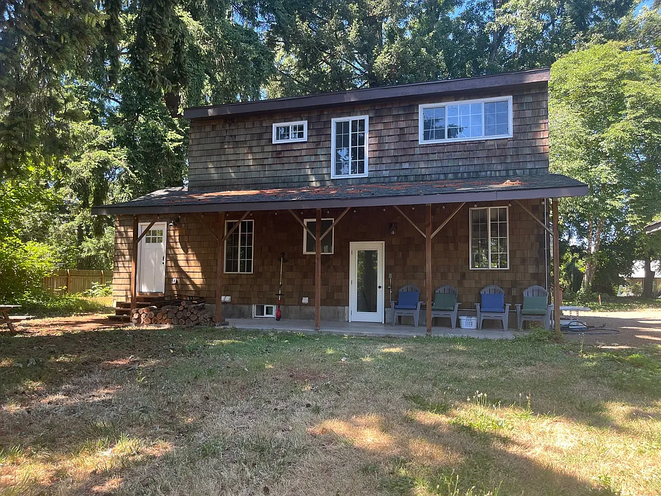 Entire Home - Unit is located via white door.