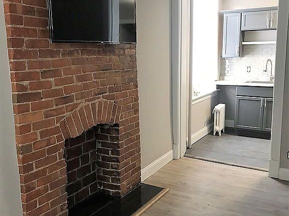 Fireplace in living room