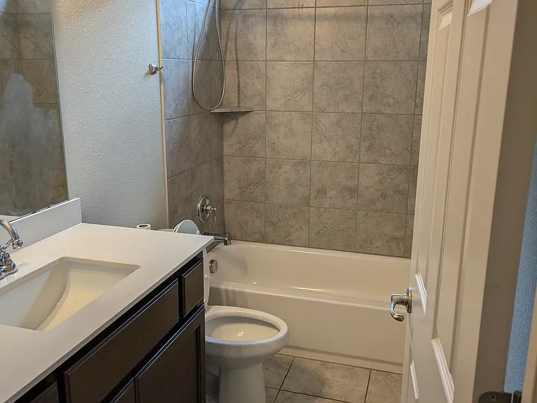 Secondary bathroom