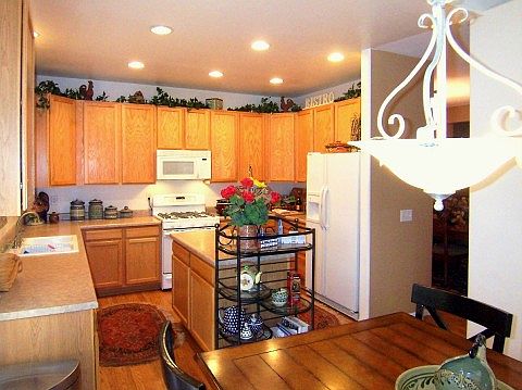 Center Island, GE Profile Gas Stove...