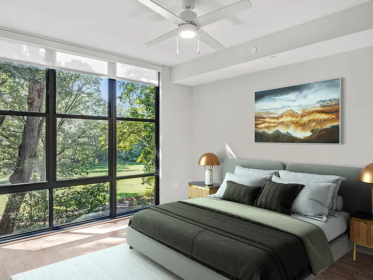 Spacious bedrooms with plenty of natural light