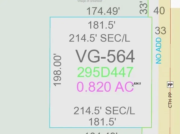 Cth Pp, Greenleaf, WI 54126