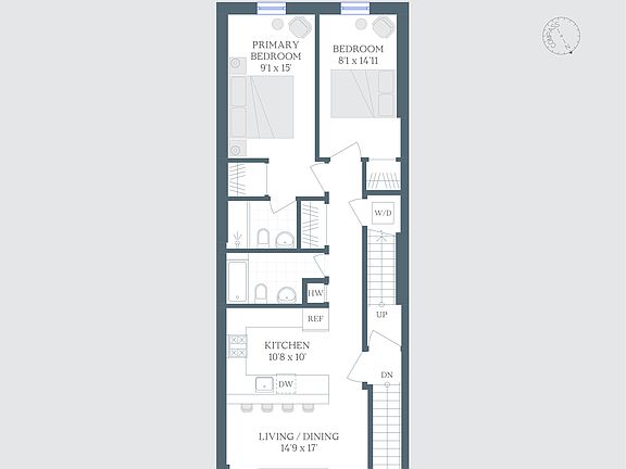 2nd image of 74 Carroll St Floor 2