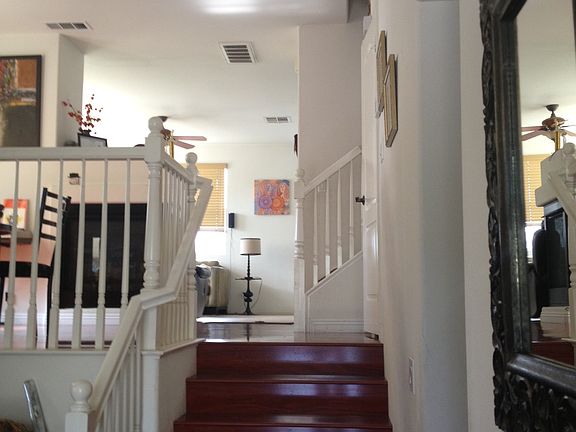 Stairs to formal Dining