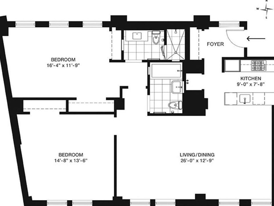 2nd image of 71 Nassau St APT 9A
