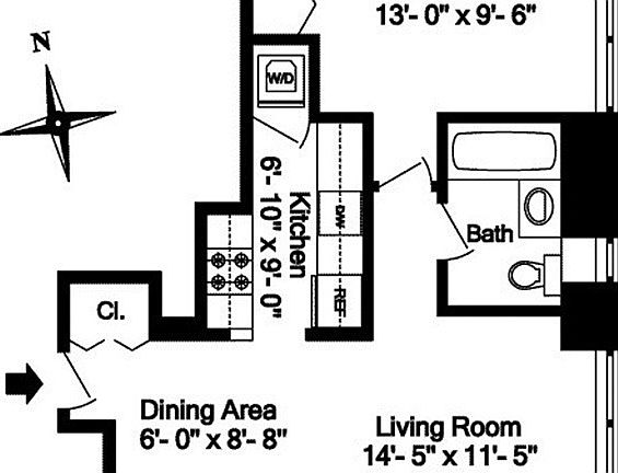 5th image of 250 W 103rd St APT 5E