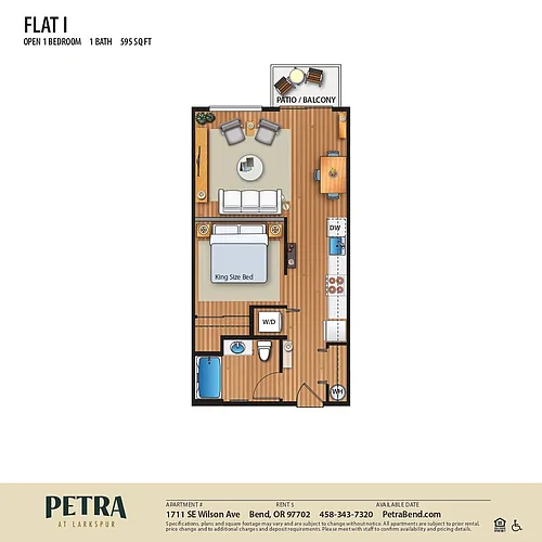 Floor plan Flat I