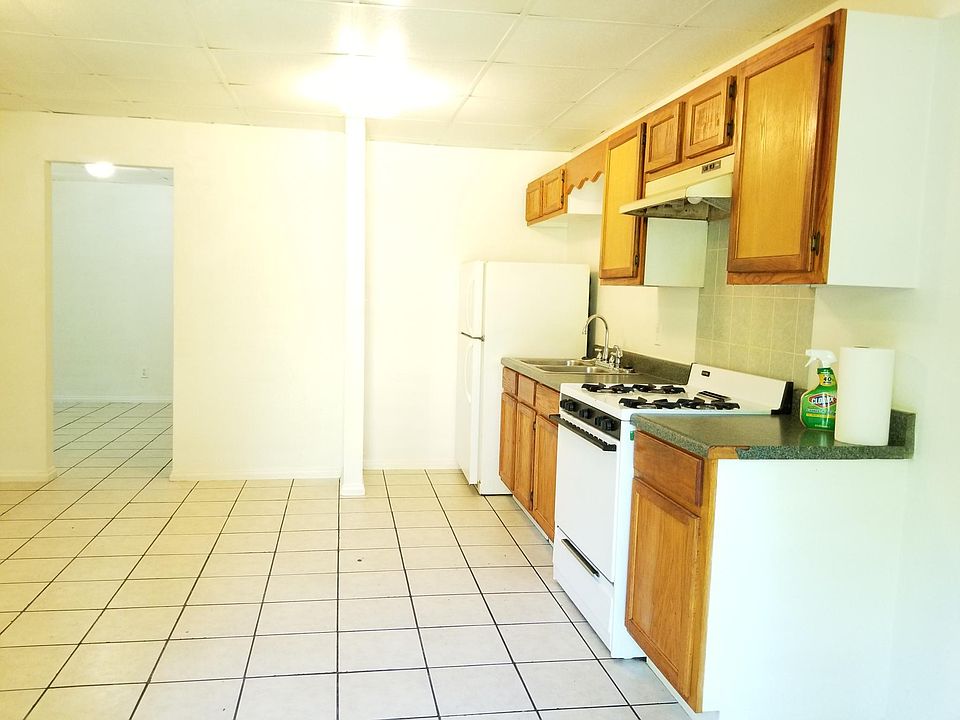 Open living room and kitchen
