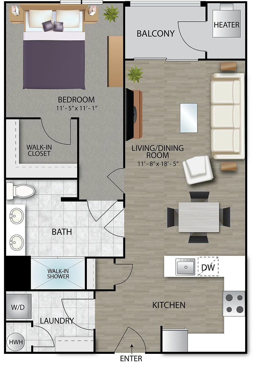 Floor plan A05