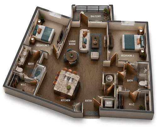 Floor plan B4