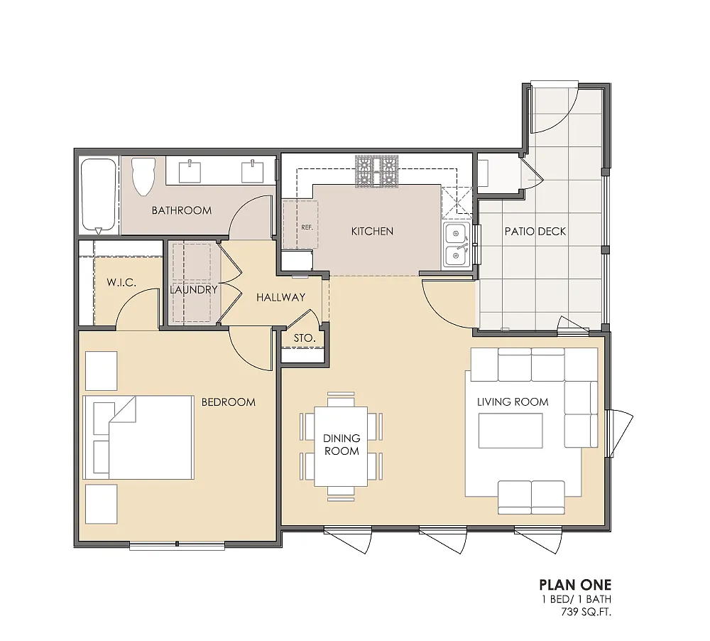 Floor plan Villa Esparanza