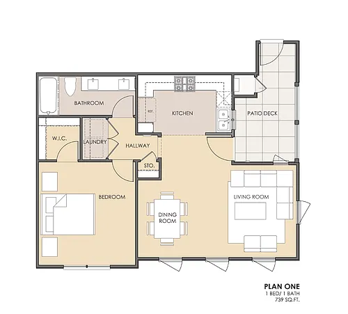 Floor plan Villa Esparanza