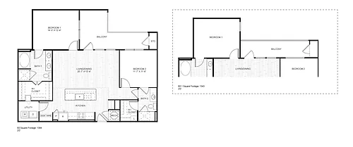 Floor plan B3