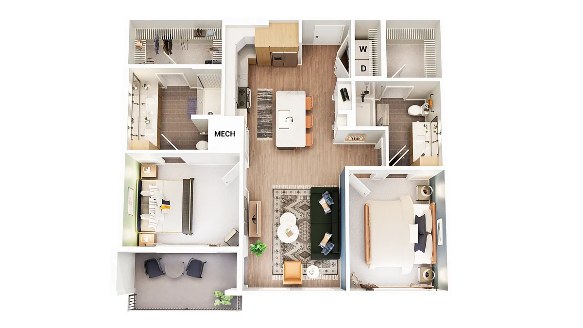 Floor plan B4