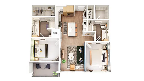 Floor plan B4