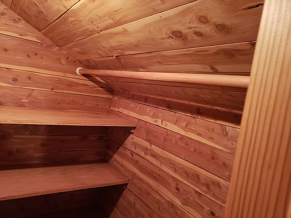 Cedar Closet in Attic