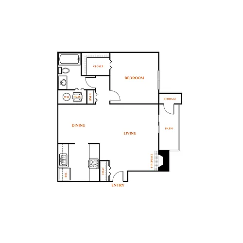 Floor plan A2 Traditional