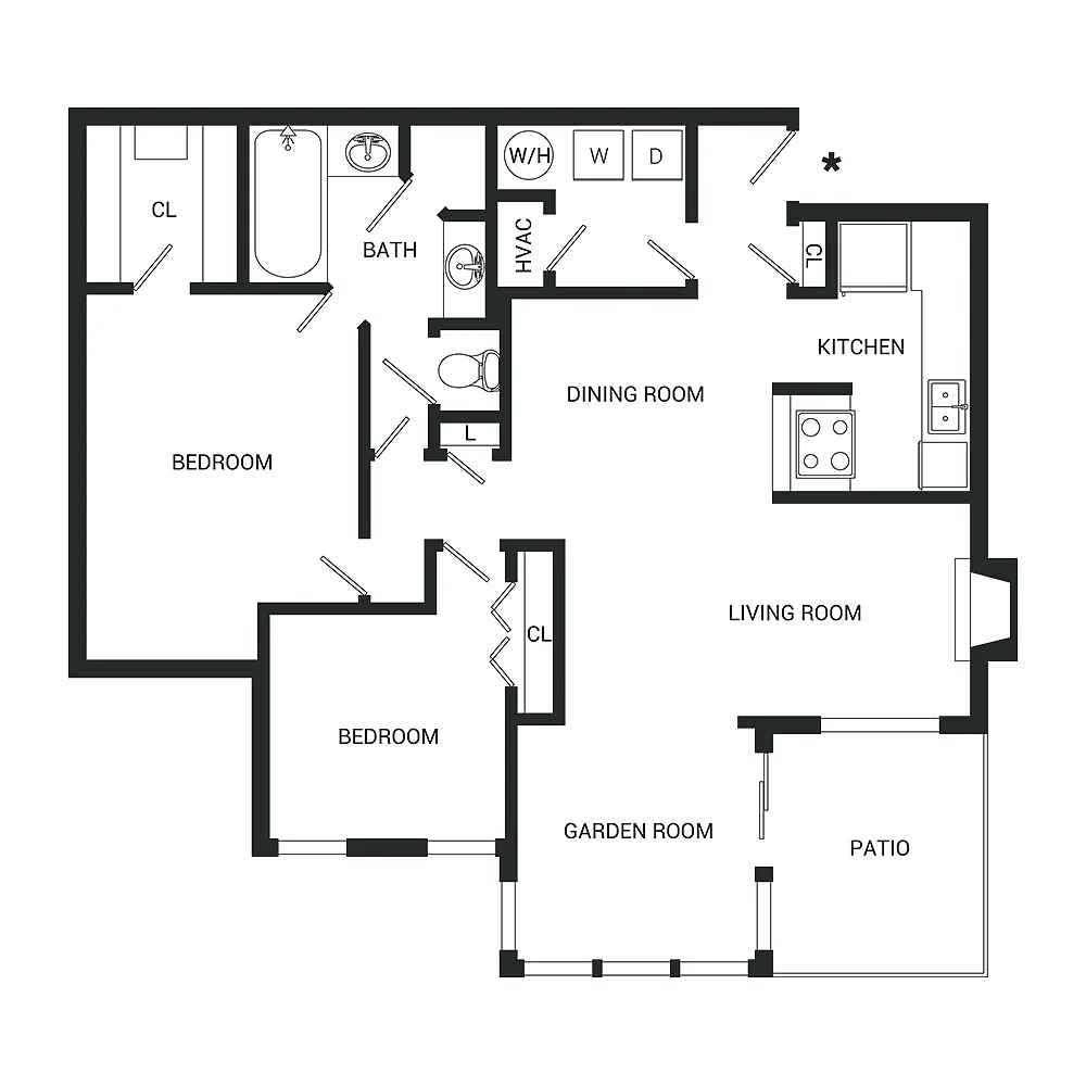 Floor plan Dogwood