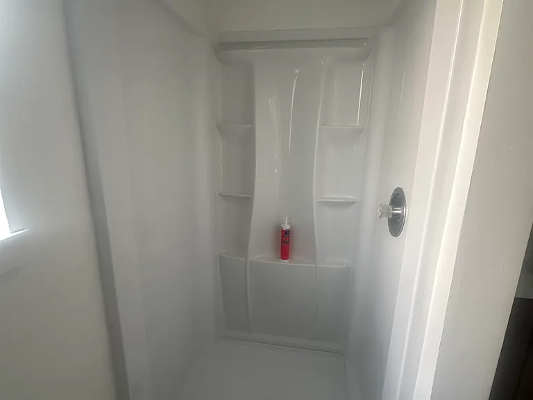 Brand new shower