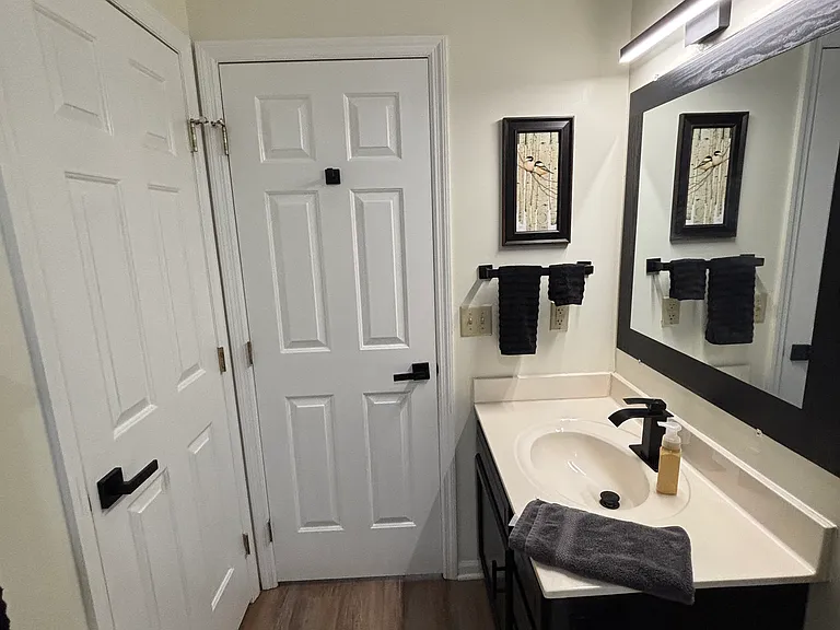 Shared bathroom.