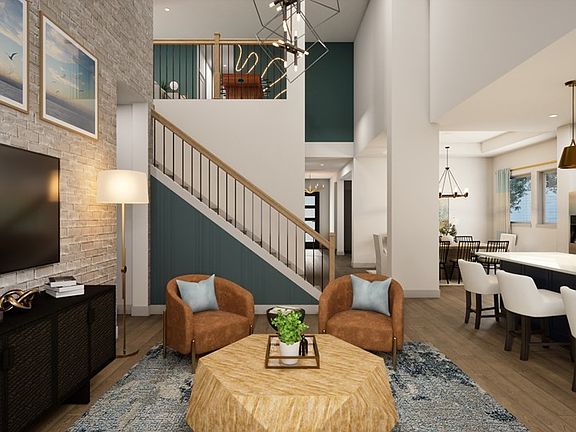 The Zinnia - Family Room