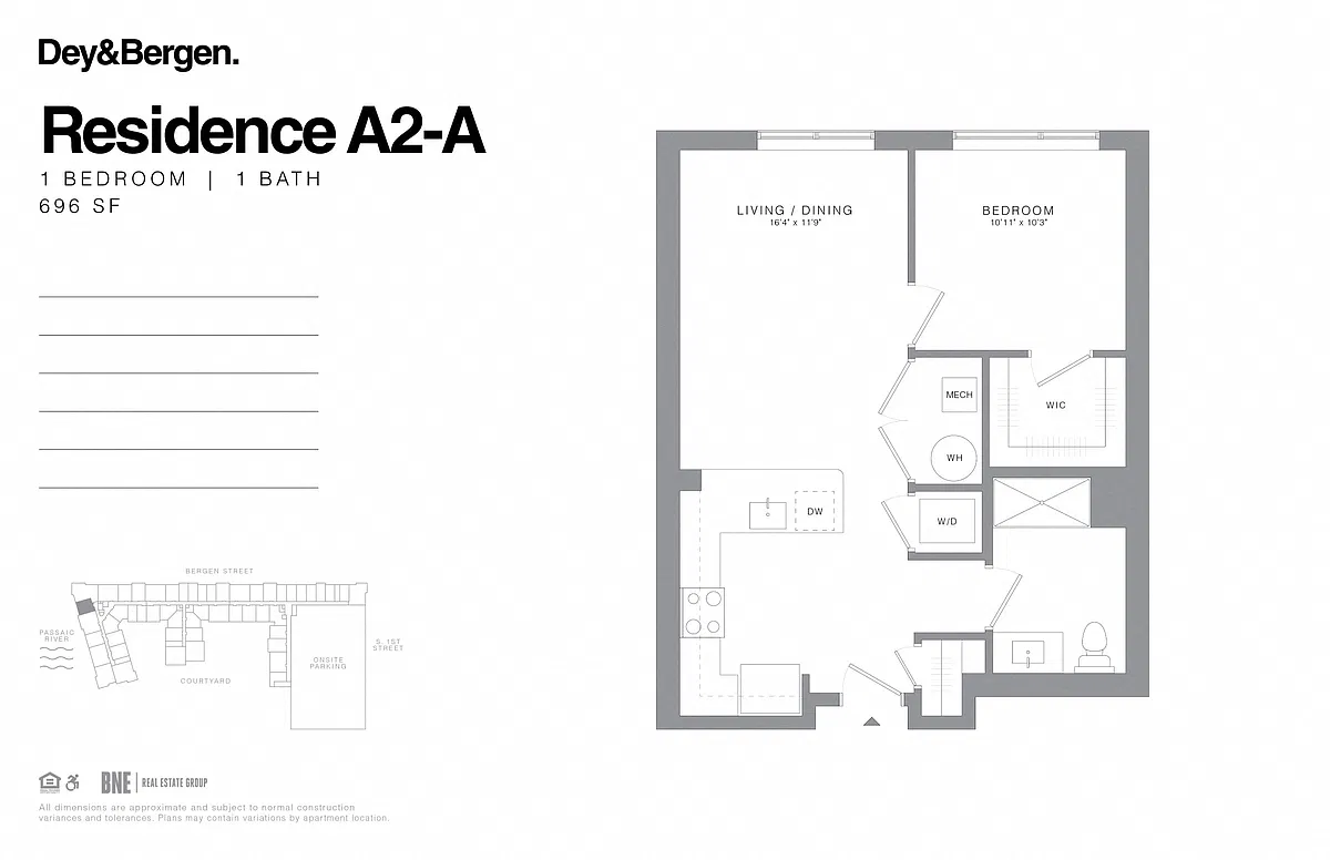 Floor plan A2-A