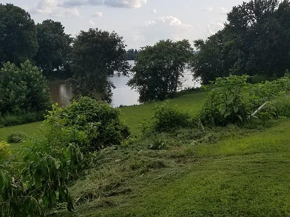 River view in home and front porch