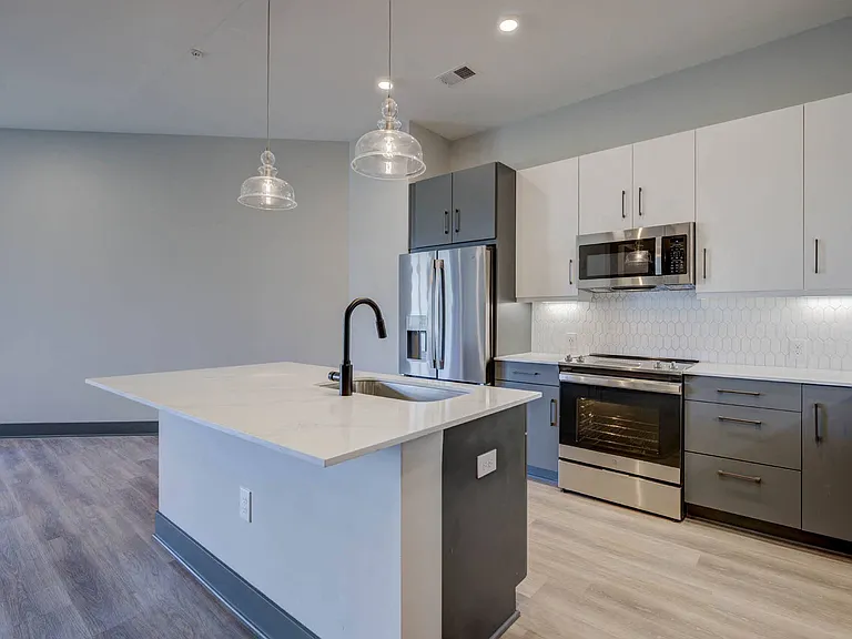 Large Island in Kitchen