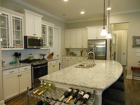Beautiful kitchen with granite counters