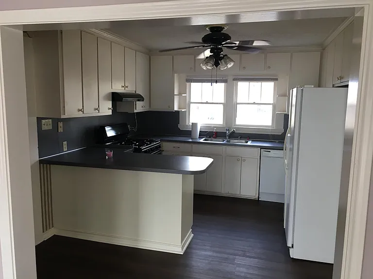 Kitchen from dining room