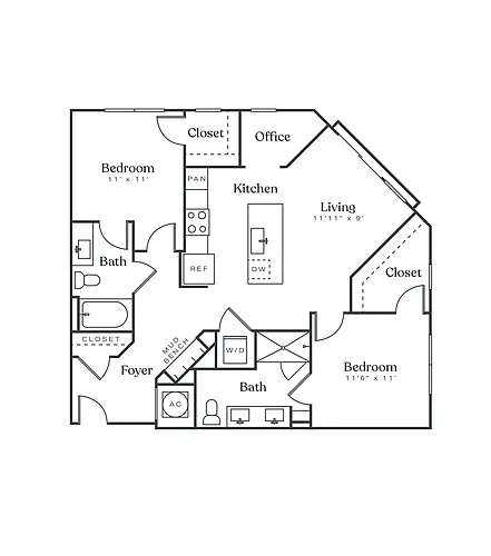 Floor plan B4