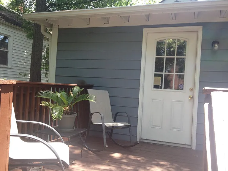 Nice back deck