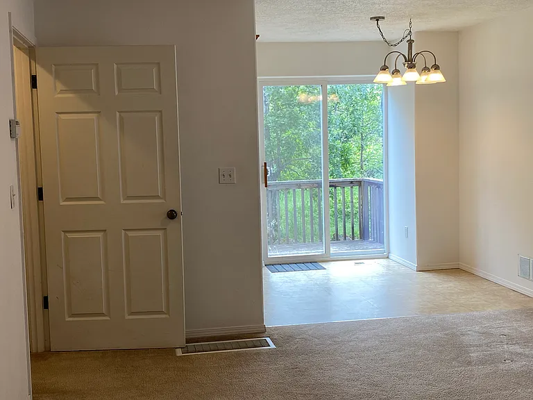 Dining area and deck