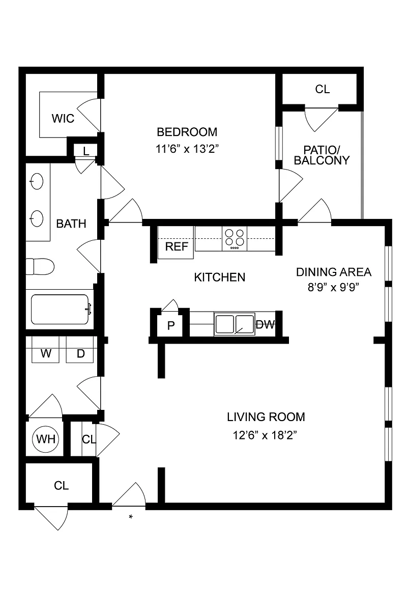 Floor plan Kelsey