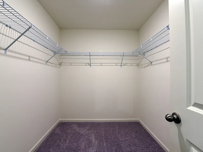 Ensuite walk-in closet. Carpet replaced with LVP