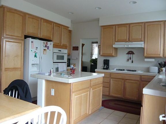 Kitchen open to Family Room