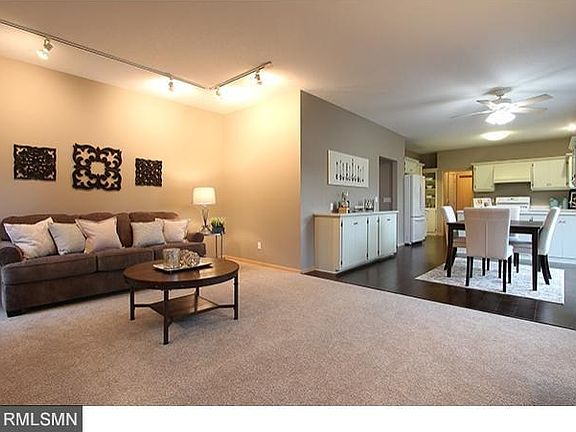 Large Main floor great room with gas fireplace