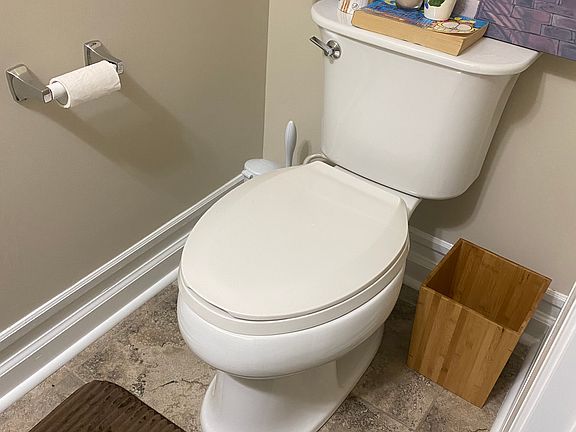 Half Bath on Main Level (near garage entry)