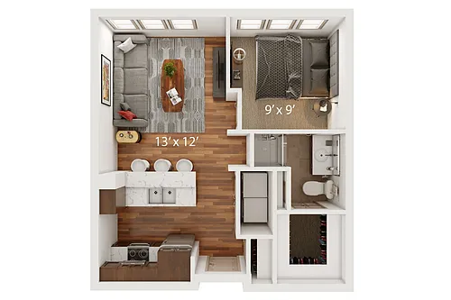 Floor plan A