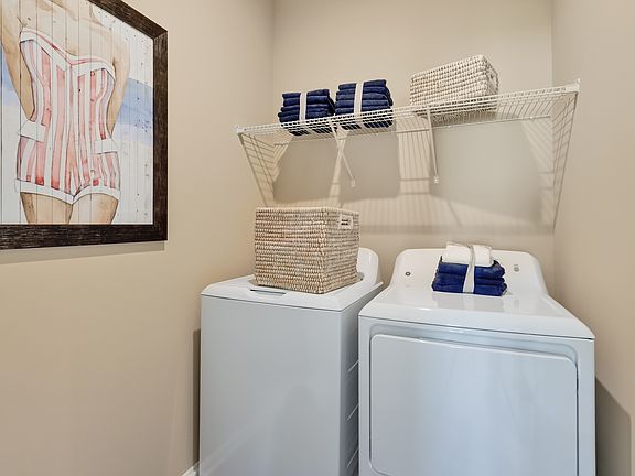 Convenient laundry room