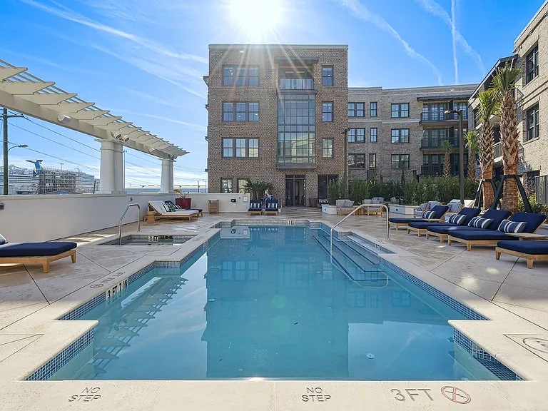 Society Pool, Sundeck, & Spa