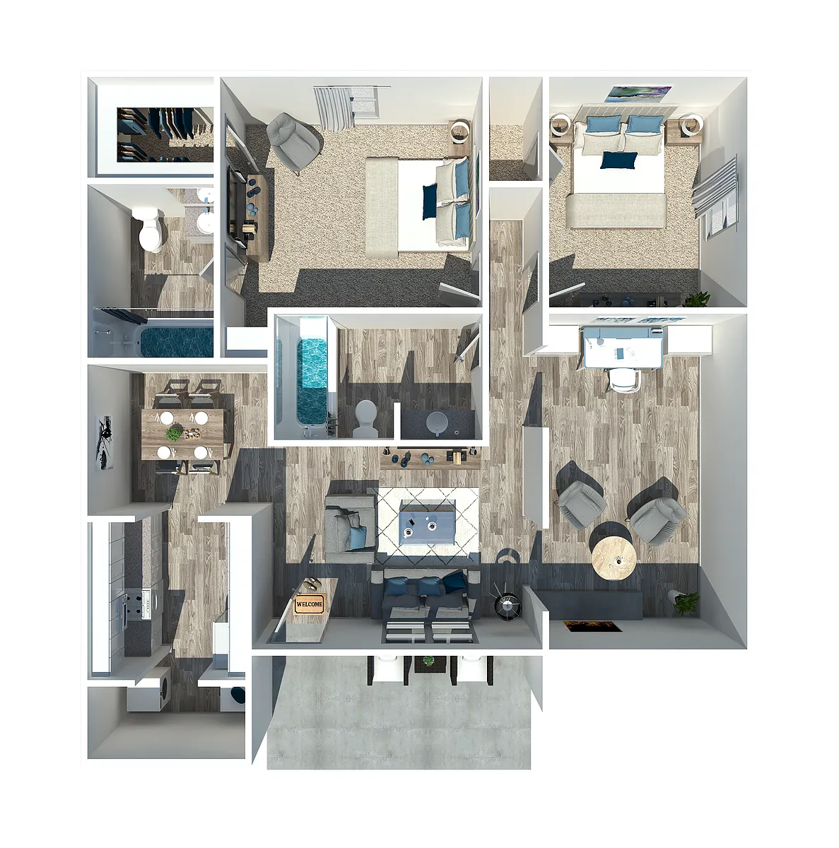 Floor plan 3X2