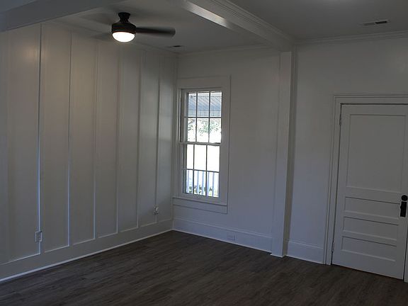 Living Area with accent wall