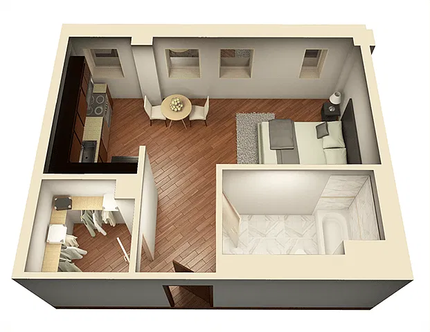 Floor plan Ashland