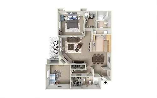 Floor plan B4