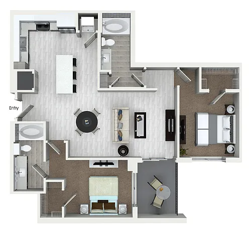 Floor plan B4